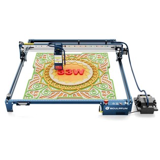 SCULPFUN iCube Ultra 12W-os lézergravírozó, 1. osztályú, zárt kialakítás, autofókusz, 0,08 mm-es lézerpont, 150×150 mm-es gravírozási terület, beépített füstszűrő, nagy sebességű precíziós munkavégzés fa/bőr/bambusz anyagokhoz