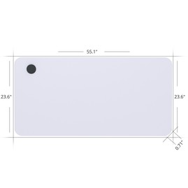 ACGAM Plateau de table 140*60*1.8 CM en MDF de haute qualité adapté au cadre de bureau debout électrique ACGAM (moteur simple et moteur double)