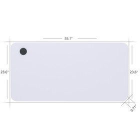 ACGAM 140*60*1,8 cm desktop für elektrische stehend schreibtisch