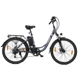 Touroll B1 Vélo de ville électrique, moteur 250 W, couple 45 Nm, pneu 26