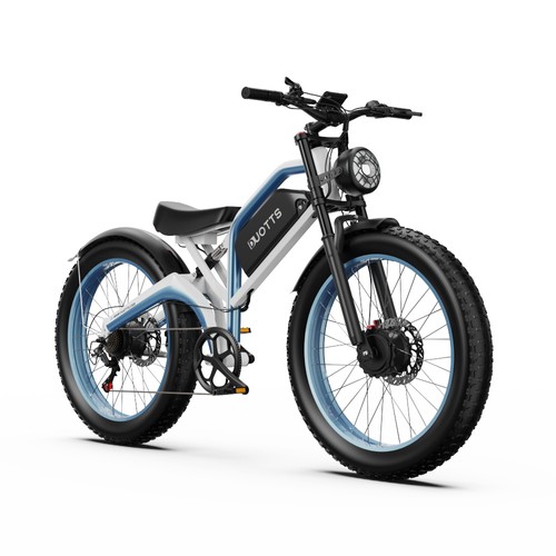 DUOTTS N26 Elektrofahrrad 750W*2 Motoren Weiß
