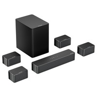 Ultimea Poseidon D70 7.1 Channel Soundbar Subwoofer Speaker Kit, 10 Bands Equalizer, 121 Preset EQ Matrices, BassMX Technology, Smart APP Control
