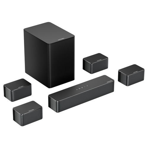 Ultimea Poseidon D70 Soundbar-Subwoofer-Lautsprecher-Kit, 7.1-Kanal, 10-Band-Equalizer, 121 voreingestellte EQ-Matrizen