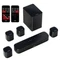 Ultimea Aura A40 Soundbar-Subwoofer-Lautsprecher-Kit, 7.1-csatorna, App-Steuerung, 10-Band-Equalizer-Einstellungen, 121 hangszínszabályozó EQ-Matrizen, Bluetooth 5.3, 330 W Spitzenleistung