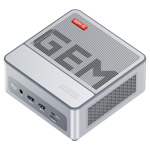 AOOSTAR GEM12 R9 6900HX Mini-PC 32 1 TB Silber