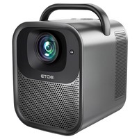 [Сертифицировано Netflix и Google TV] ЖК-проектор ETOE Seal Pro 1000 ANSI, разрешение 1080P, сертификация Dolby Audio, автофокус. Автоматическая коррекция трапецеидальных искажений, 2 динамика по 10 Вт, встроенный Chromecast, Google Assistant, HDMI 2.1, Bluetooth-пульт дистанционного управления