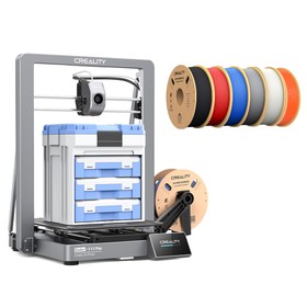 Imprimante 3D Creality Ender3 V3 Plus 6 pièces de filament Creality Hyper PLA  Noir Rouge Bleu Gris Blanc Orange