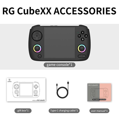 ANBERNIC RG CUBEXX ブラック RG CUBE XX｜Yahoo!フリマ（旧