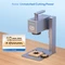 LONGER Nano Pro 12W Smart Laser Engraver, Two Diode Lasers with FAC, 5000mm/s Ultra-Fast Speed, 0.02mm Precision with Field Lens, LightBurn &amp; LaserGRBL, LaserBurn APP Operation, 10mm Wood Cutting, 100*100mm
