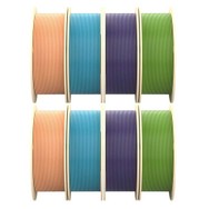 8kg Anycubic Filament PLA Pantone - Fuzz pêche violet interstellaire feuille de printemps turquoise tropical