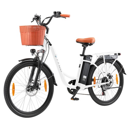 TTGO YY-26ST Elektrofahrrad 250W 14.5AH Weiß