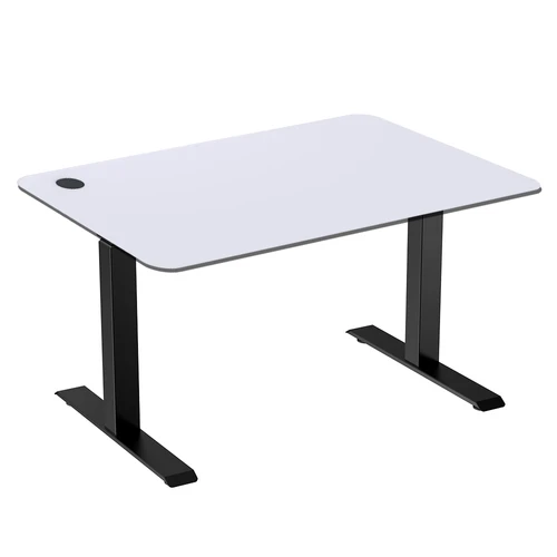 ACGAM JSZ-3 Height-Adjustable Standing Desk Frame (Black Frame+White Desktop) (Geekbuying Poland)