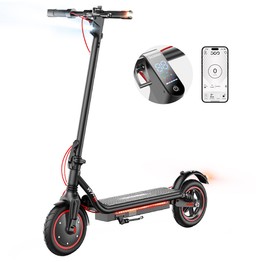 iScooter W7 Elektroroller, 350-W-Motor, 42-V-7,8-Ah-Akku, 8,5-Zoll-Reifen, 35 km/h Höchstgeschwindigkeit, 30 km Reichweite, Scheibenbremse, doppelte Stoßdämpfung, App-Steuerung