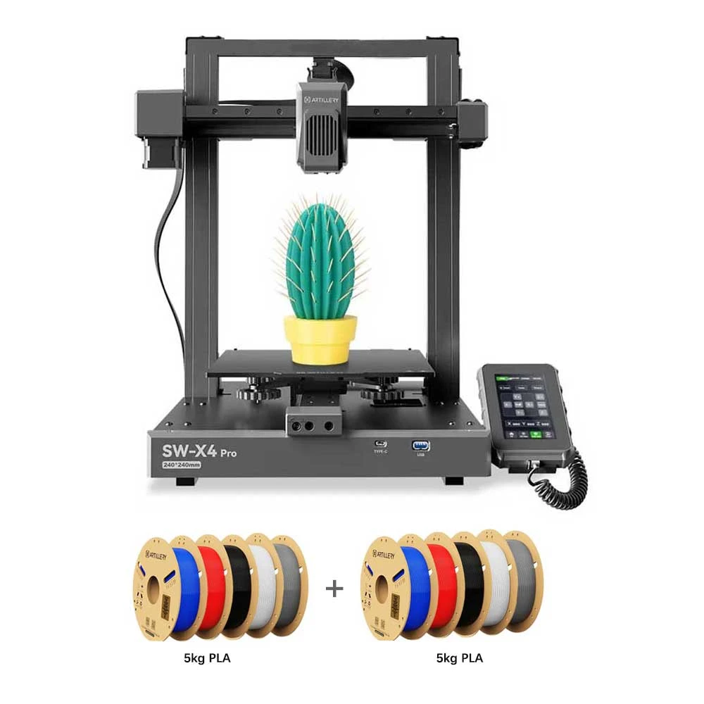Artillery Sidewinder X4 Pro 3D Printer + 10kg Artillery PLA 3D Printing Filament (Geekbuying Europe )