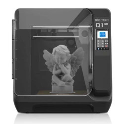 QIDI TECH Q1 Pro 3D Printer, 600mm/s Max, 60°C Heated Chamber, 350°C High-Temp Printing, Tri-metal Hot-end, Auto Leveling, Filament Detection, 245*245*240mm