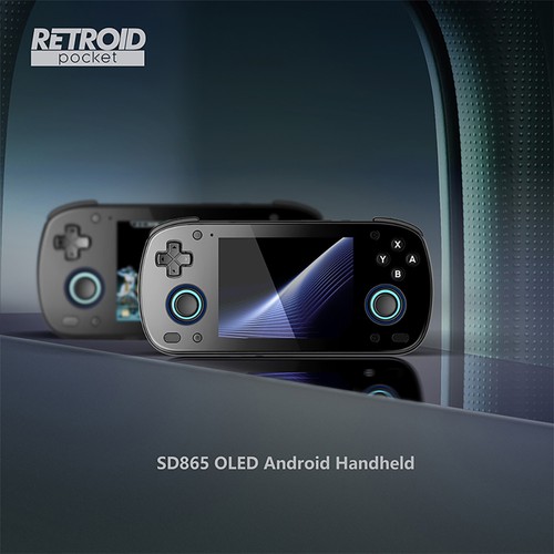 Retroid Pocket MINI Game Console Grey Purple