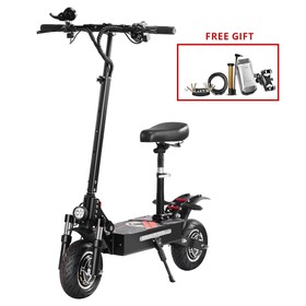 BOYUEDA Q7 Pro Electric Scooter, 2*1600W Motor, 52V 19AH Battery, 10-inch Tire, 70km/h Max Speed, 70km Range, Dual Hydraulic Disc Brakes, Front Hydraulic Shock Absorber & Rear Spring Shock Absorber, APP Control