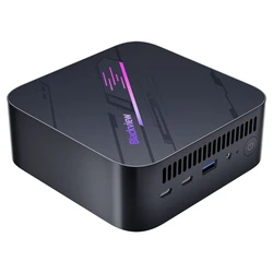 Blackview MP100 Mini PC, AMD Ryzen 7 5700U 8 Cores Max 4.3GHz, 16GB RAM 512GB SSD, DP+HDMI+Type-C Triple 4K Display, WiFi 6 Bluetooth 5.2, 2*USB 3.2, 1*USB 2.0, 1*RJ45, 1*Audio Jack