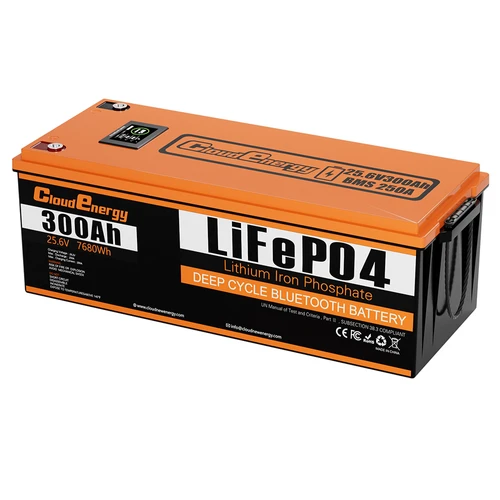 Cloudenergy 24V 300Ah LiFePO4 Battery Pack Backup Power, (Geekbuying Europe)