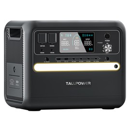TALLPOWER V2400 Centrale électrique portable générateur solaire LiFePo4 2160 Wh sortie CA 2400 W puissance d'entrée réglable