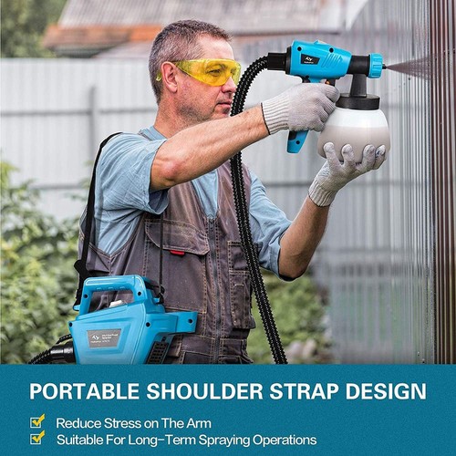 Tilswall 800W Spray Gun, Blue