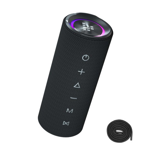 Tronsmart Mirtune C2 Tragbarer Bluetooth-Lautsprecher Schwarz