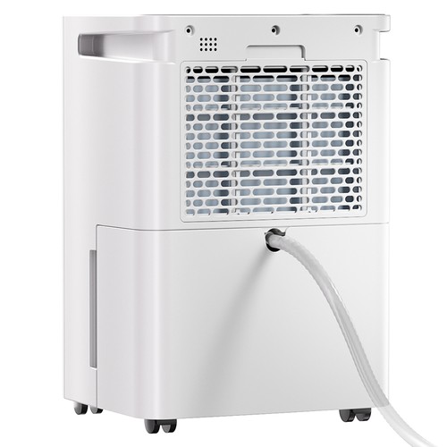 Solayce PD16R-02EE Luftentfeuchter, 3,2 l Wassertank, geräuscharm, intelligenter Bildschirm, einstellbare Luftgeschwindigkeit, 16 l/TAG Entfeuchtungsvolumen