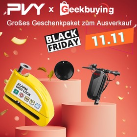 PVY 11.11 Big Sale BlackFriday Gift package (GPS Tag Locator + Disc Brake Lock + EVA Storage Bag)