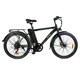 ANCHEER AM26 Electric Bike, 250W Motor, 36V 10Ah Battery, 25km/h Max Speed, 26*1.95-inch Tires, Disc Brake, SHIMANO 21-speed