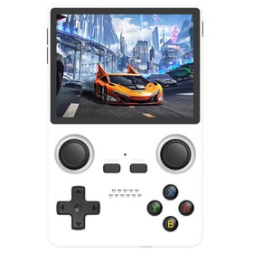 Powkiddy X35S 핸드헬드 게임 콘솔 64GB TF 카드 화이트
