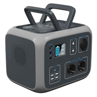 Refurbished BLUETTI AC50S 300W Portable Power Station, 500Wh Lithium Battery, Pure Sine Wave AC Outlet, 11 Outputs, Wireless Charge