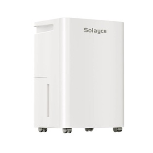 Solayce PD12R-02EE Dehumidifier 12L/24h, 3.2L Large Water Tank, Digital Humidity Display, Coverage Area 35㎡(376 sq. ft), 24H Timer, Ideal for Laundry Drying, Bedroom, Basement, Garage & Kitchen