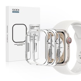 SODI CS04 2-Pack Protective Case for Apple Watch S9/S8/S7 (45mm)