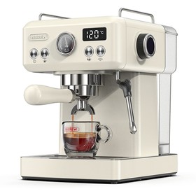 HiBREW H10A 20 Bar Kaffeemaschine Beige