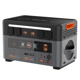 Blackview OSCAL PowerMax 2400 Station d'alimentation portable 2400W 1872Wh double haut-parleur