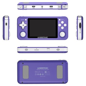 Refurbished ANBERNIC RG351P Retro Game Console Purple
