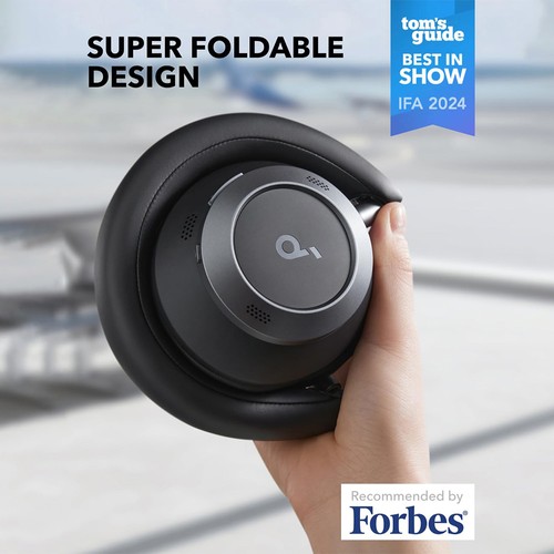 【中古】Anker SoundCoreSpaceOne ブラック Soundcore by Anker Space One True Wireless Noise Cancelling