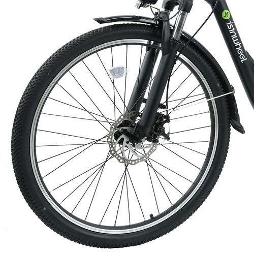 isinwheel U2 Elektrofahrrad 350W 36V 13Ah Schwarz