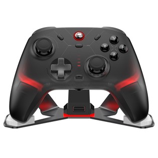 GameSir Cyclone 2 Game Controller with Charging Dock, Tri-mode Connection, Compatible with PC / Steam / Android / iOS / Switch, Mag-Res TMR Sticks, 3 Trigger Modes, Rumble Motors, RGB Lights - Black, Bundle Edition