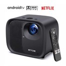 [Certifié Netflix et Android TV] Projecteur ETOE E3 Pro Dolby Digital Plus 1080P natif 600 ANSI Android TV 11.0 Amlogic S905
