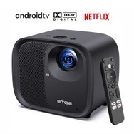 ETOE E3 Pro Projecteur Certifié Netflix et Android TV Dolby Digital Plus 1080P natif 600 ANSI Android TV 11.0 Amlogic S905