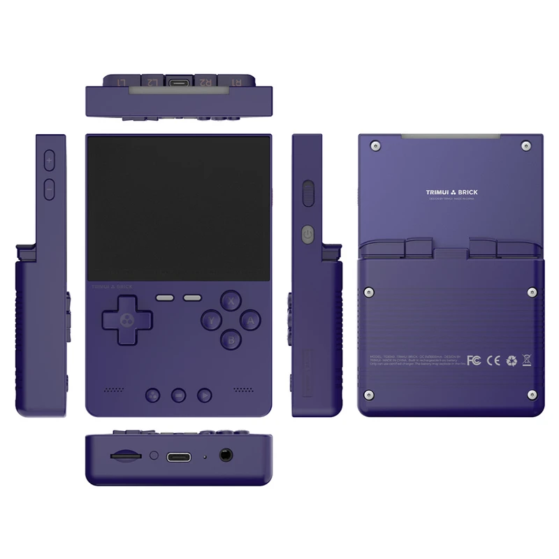 trimui brick パープル trimui brick パープル Trimui Brick Handheld Game Console 64GB TF