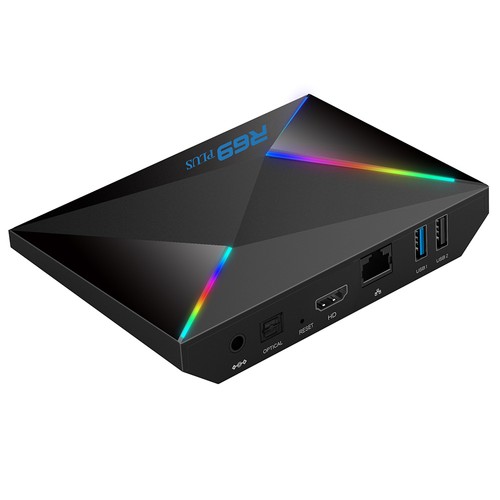 R69 Plus Android 14 TV Box 2GB 16GB EU-kontakt