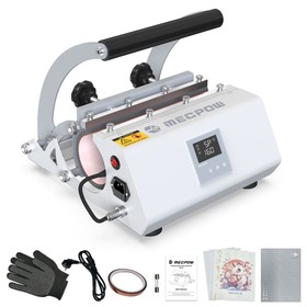 Refurbished Mecpow 30oz Tumbler Heat Press Machine EU Plug