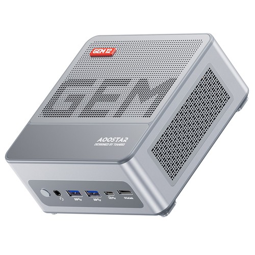 AOOSTAR GEM12 Max R9 6900HX Mini PC 32+1TB Silver AOOSTAR GEM12 Max R9 6900HX Mini PC 32+1TB Silver