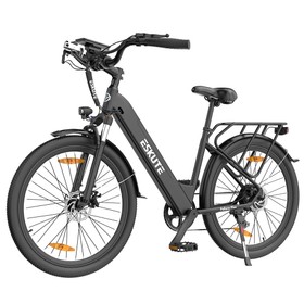 ESKUTE Polluno Plus Elektrofahrrad 26 Zoll Schwarz