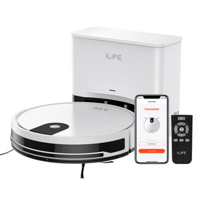 ILIFE G9 Pro Robot Vacuum Cleaner with Remote Control White