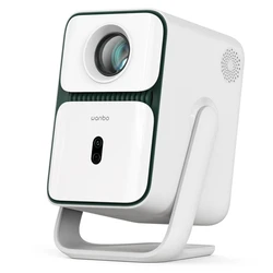 [Netflix 1080P] Wanbo T2 Ultra Projector, Android TV 11, 500 ANSI, Native 1080P, 120° Rotating Stand, Auto Focus & Keystone Correction, Obstacle Avoidance, 45 - 140