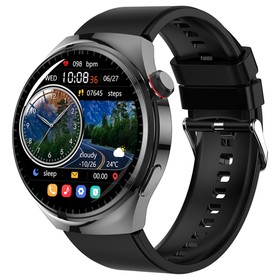LEMFO LF38 Smartwatch Black Silicone Watchband