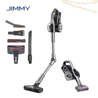 JIMMY H10 Flex Handheld Cordless Vacuum Cleaner, 245AW 26Kpa Suction, Intelligent Dust Sensor, Auto Power Adjust, 2500mAh Battery, 80Mins Runtime, 0.6L Dust Cup, With LED Headlights